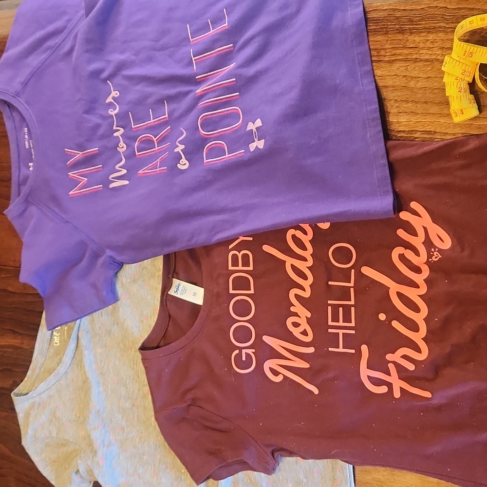 Girls shirt bundle sizes S/M/L